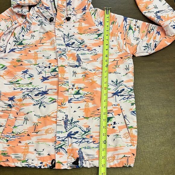 Maaji Size M Magical Protective Activewear Hooded Windbreaker Jacket Full Zip - Picture 11 of 11